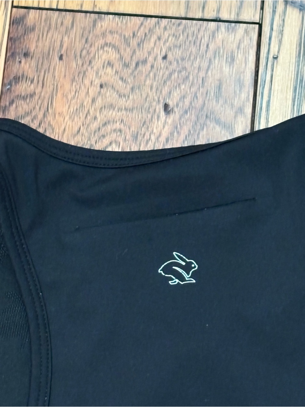 Rabbit Black UtiliBRA-vo Sports Bra Size Medium - Picture 4 of 4